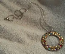 Silver Circle Necklace