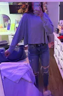 Green Seafoam Aerie Crewneck