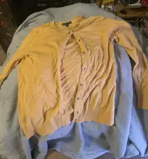 Yellow Cardigan Gap Mustard