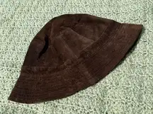 Old Navy chocolate brown genuine leather bucket hat
Tagged a size L/XL