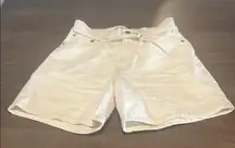 Abercrombie & Fitch Women's Cream Jean Shorts Sz 25 NWT