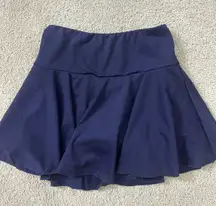 Navy Bossi Athletic Skirt