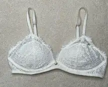 Aerie: Off White Lace Real Happy Wireless Bra