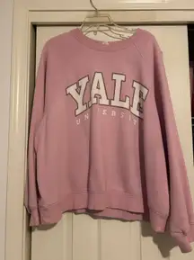 Oversized Yale Crewneck