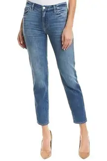 J Brand Denim Women’s Size 31 Medium Mimic Wash Johnny Mid Rise Boy Fit Jeans