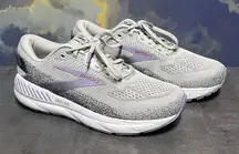 Brooks Ariel GTS 24 Women's Gray/Lavender Running Shoes Size 10B