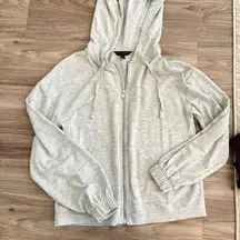 Banana Republic Grey Zip Up Hoodie