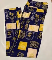 Lularoe X Disney Collaboration Toy Story‎ Leggings Size TC Navy, Yellow, Cream