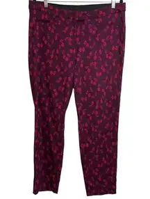 Lane Bryant Pink and Purple Floral Dress Pants