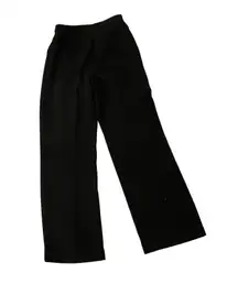 INC The Perfect Vintage 90s Black High Waisted Pleated Wide Leg Dress Pants 🔥