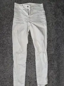 Outfitters Ripped White Jeans