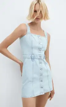 Denim Dress️