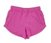 Athletic Works Women's Active Running Shorts with Liner Briefs Pink Size Medium