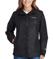 Columbia Black Arcadia Rain Jacket