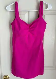 Pink Aria Tank II with Built in Bra & Removable Padding