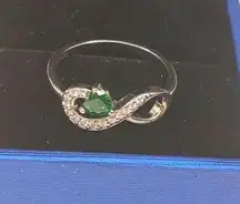 BNWT | | .925 sterling silver | infinity ring size 66