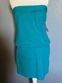 NWT Swim Cover Up Size M Color Turquoise