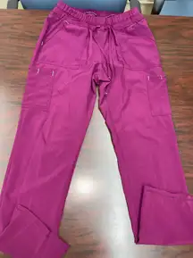 Wine Colored Scrub Pants Size Small