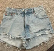 Blue Jean Shorts