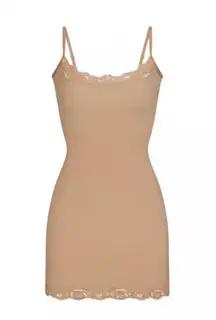 Fits Everybody Lace Slip Dress Clay