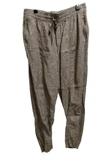 Athleta Pants Size L 100% Linen