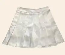 White Pleated Tennis Skirt Womens Size XS Y2K Preppy Summer