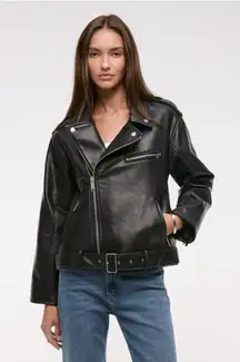 Leather Jacket Abercrombie