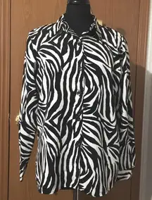 Long Sleeve Blouse Size Medium