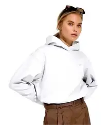 🤍Adidas Premium Essentials Short Hoodie🤍~med NWT