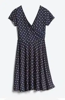 Kaleigh Knit Short Sleeve navy Dress