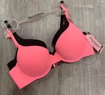 NWT Juicy Couture 2 Pack Bra Set