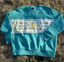 The Emperor's New Groove Panel Crewneck