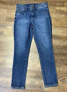 Buckle Black BKE Skinny Ankle Jeans Women's 29x27 Blue Denim Fit No 75 Shaping