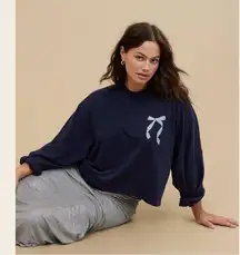 Aerie Cozy Long Sleeve Mockneck T- Shirt-NWT!