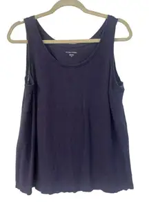 Eileen Fisher tank top navy blue Small