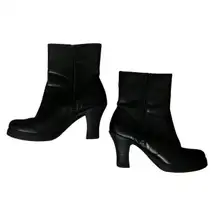 Mudd Black Chunky Ankle Boots