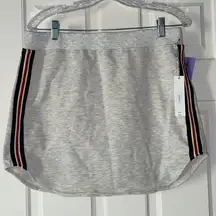 Sporty mini skirt