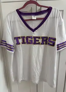 LSU tigers sequined t shirt