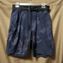 Lululemon Flawed  The Linerless Short Camo Crossfit Athleasure Mens Size Medium