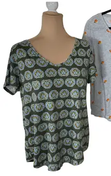 2 Sonoma The Everyday Tee T-Shirt Graphic Print Size L Large