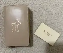 Radley London Beige Wallet with Gold Detail