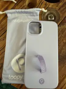 Lilac iPhone 15 plus Loopy Case 