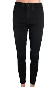 Levi's Gold Black Mid Rise Stretch Skinny Ankle Denim Jeans  Levi Strauss Sz 28