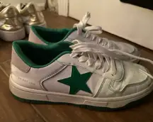 green and white vintage havanas slightly scuffed worn twice