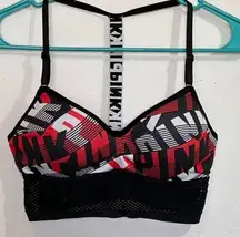 #29 PINK Mesh Wireless Sports Bra