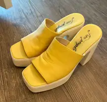 Free People Zoe Lightning Bug Platform Sandals