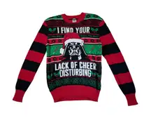 Star Wars Darth Vader Ugly Christmas Sweater Womens Size M