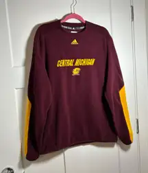 Large/XL CMU pullover long sleeve fleece shirt
