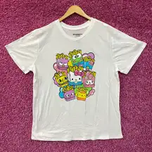 Hello Kitty & Friends French Fry Character Boxes T-Shirt 2XL