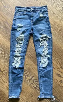 American Eagle Distressed Skinny Jeans